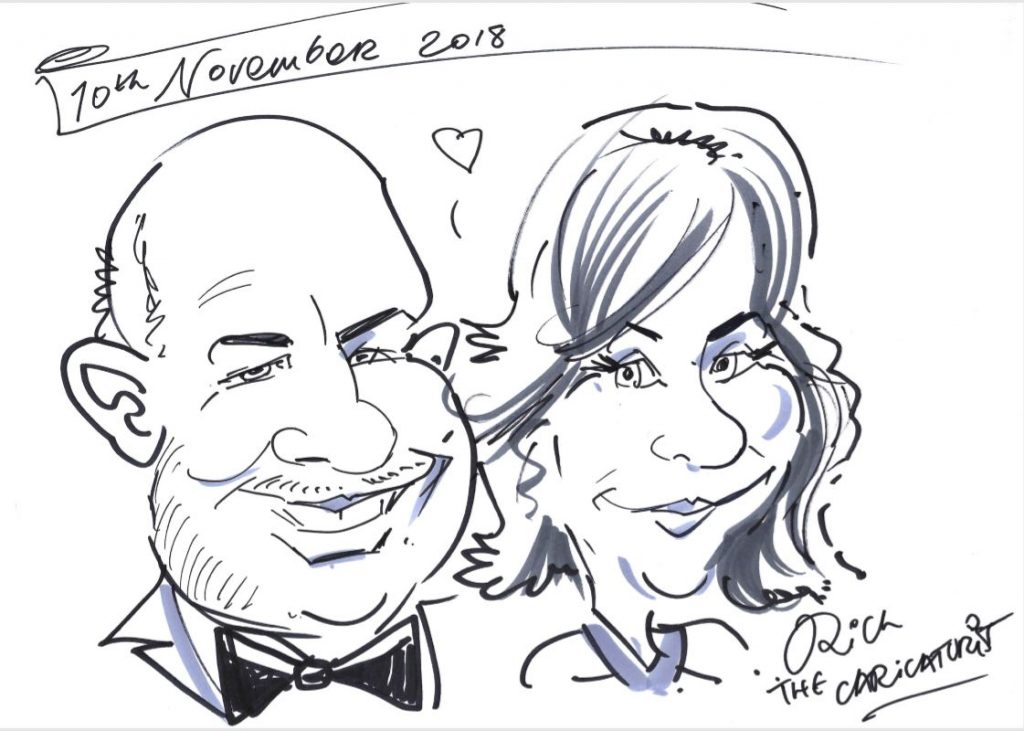 LadiesNight-2018-Mick-Caricature